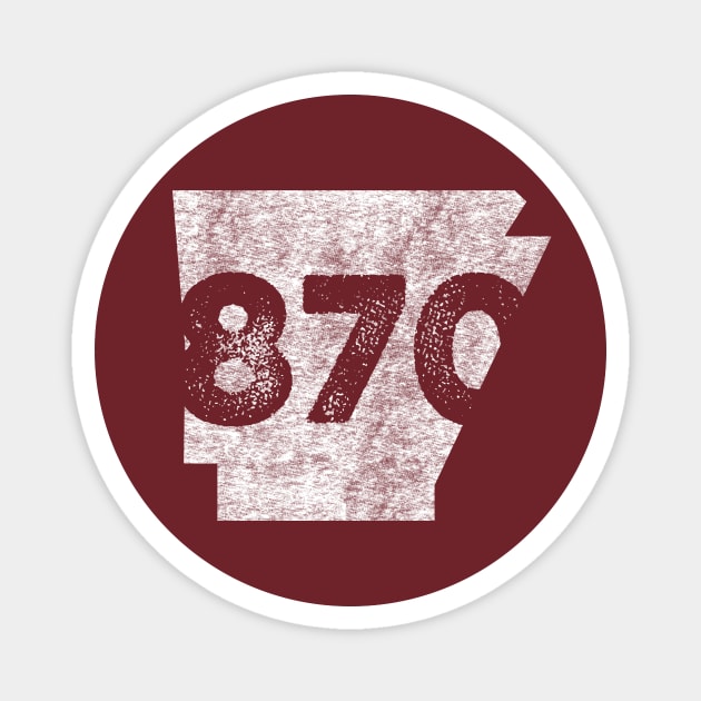 870 Arkansas Magnet by rt-shirts